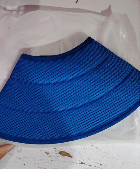 Collier anti-morsure pour chien et chat, collier de récupération médical pour animaux de compagnie, housse de protection transparente pour animaux de compagnie, collier élisabéthain circulaire pour fournitures pour animaux de compagnie